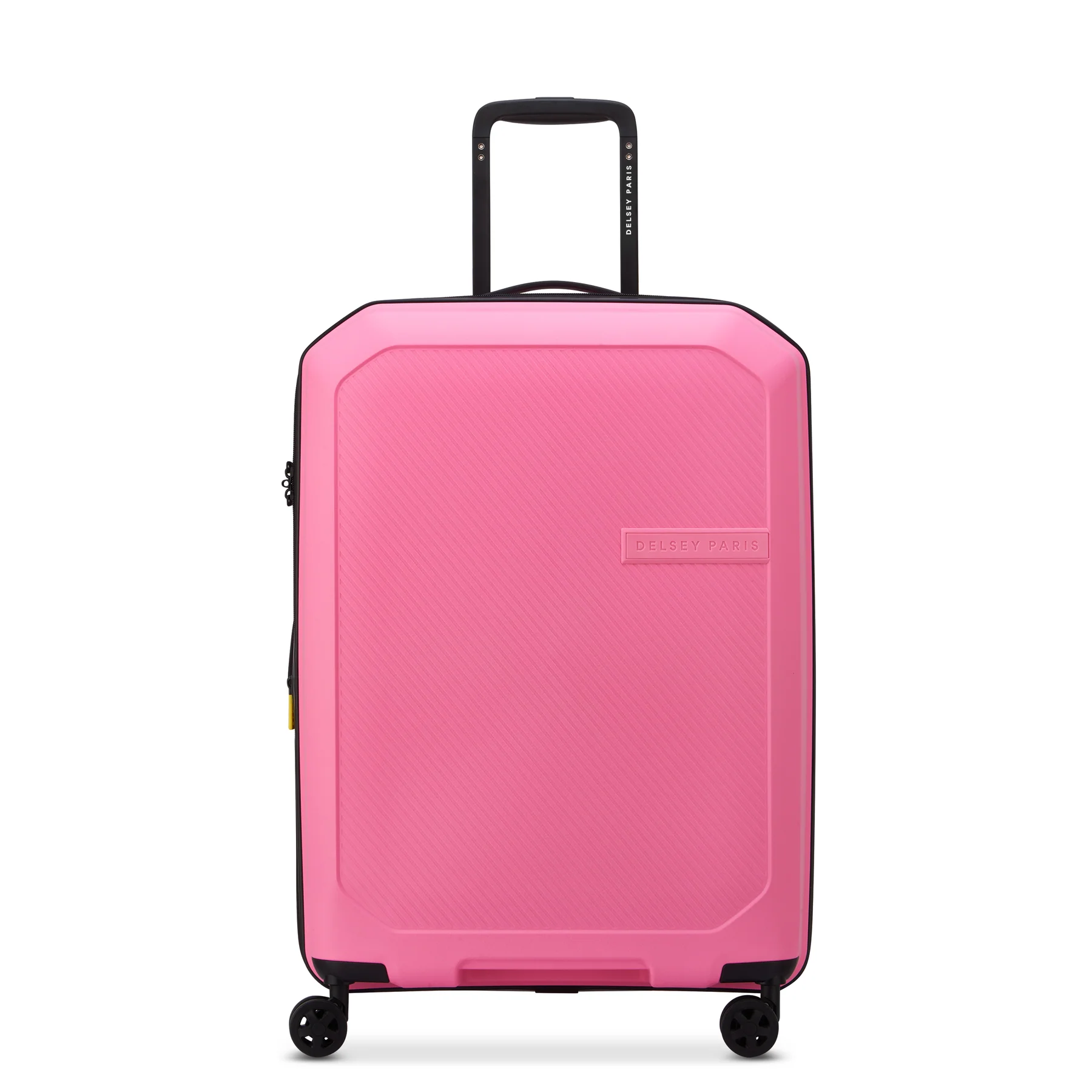 66 CM Light Pink ANVERS 4 DOUBLE WHEELS EXPANDABLE CABIN TROLLEY (LIGHT PINK) - Image 1