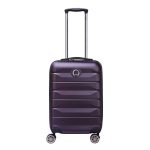 AIR ARMOUR 4 DOUBLE WHEELS EXPANDABLE TROLLEY DARK PURPLE
